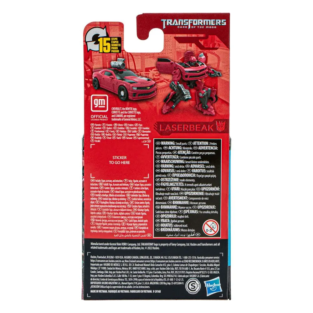 Transformers: Dark of the Moon Generations Studio Series Core Class Laserbeak akciófigura 9 cm termékfotó