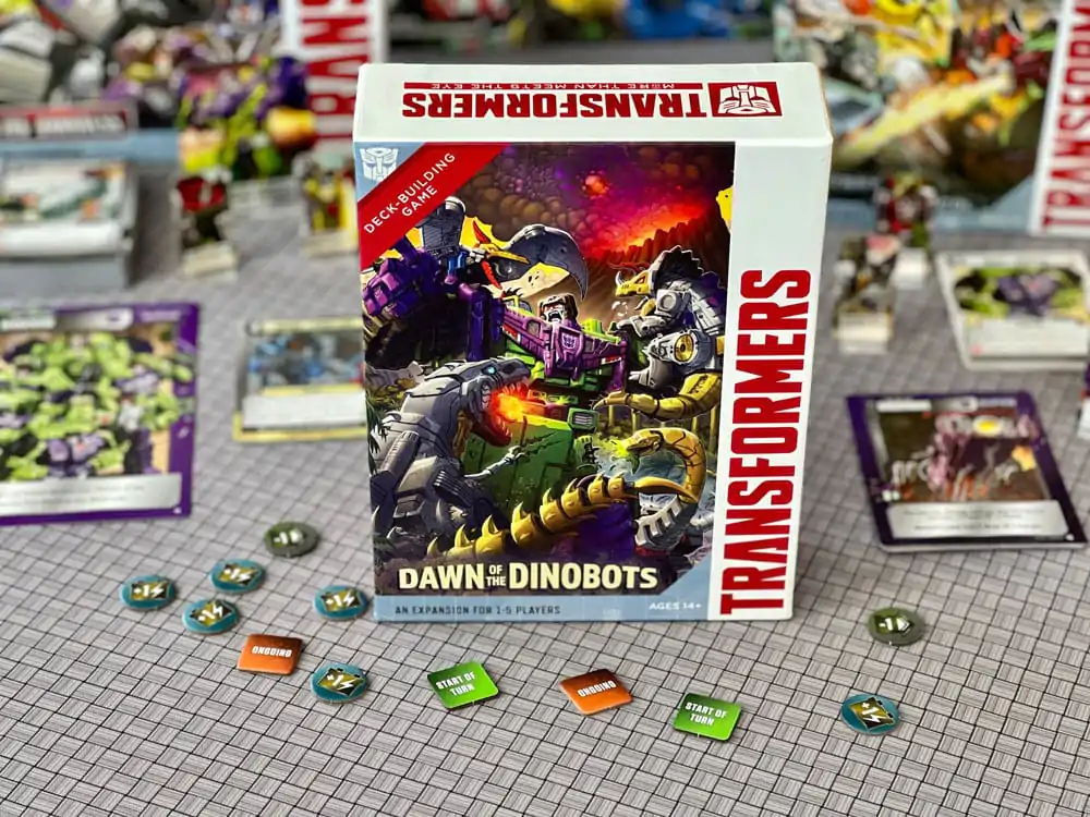Transformers kártyajáték Deck-Building Dawn of the Dinobots Expansion *angol verzió* termékfotó