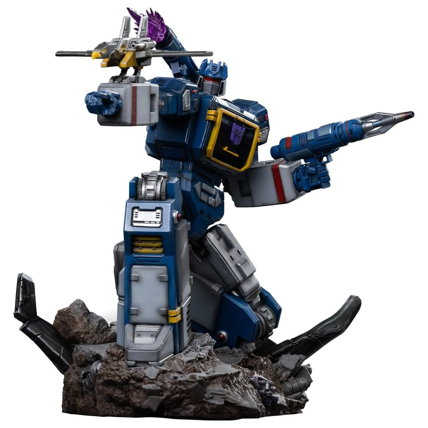 Transformers Demi Scale 1/20 Soundwave szobor figura 29 cm termékfotó