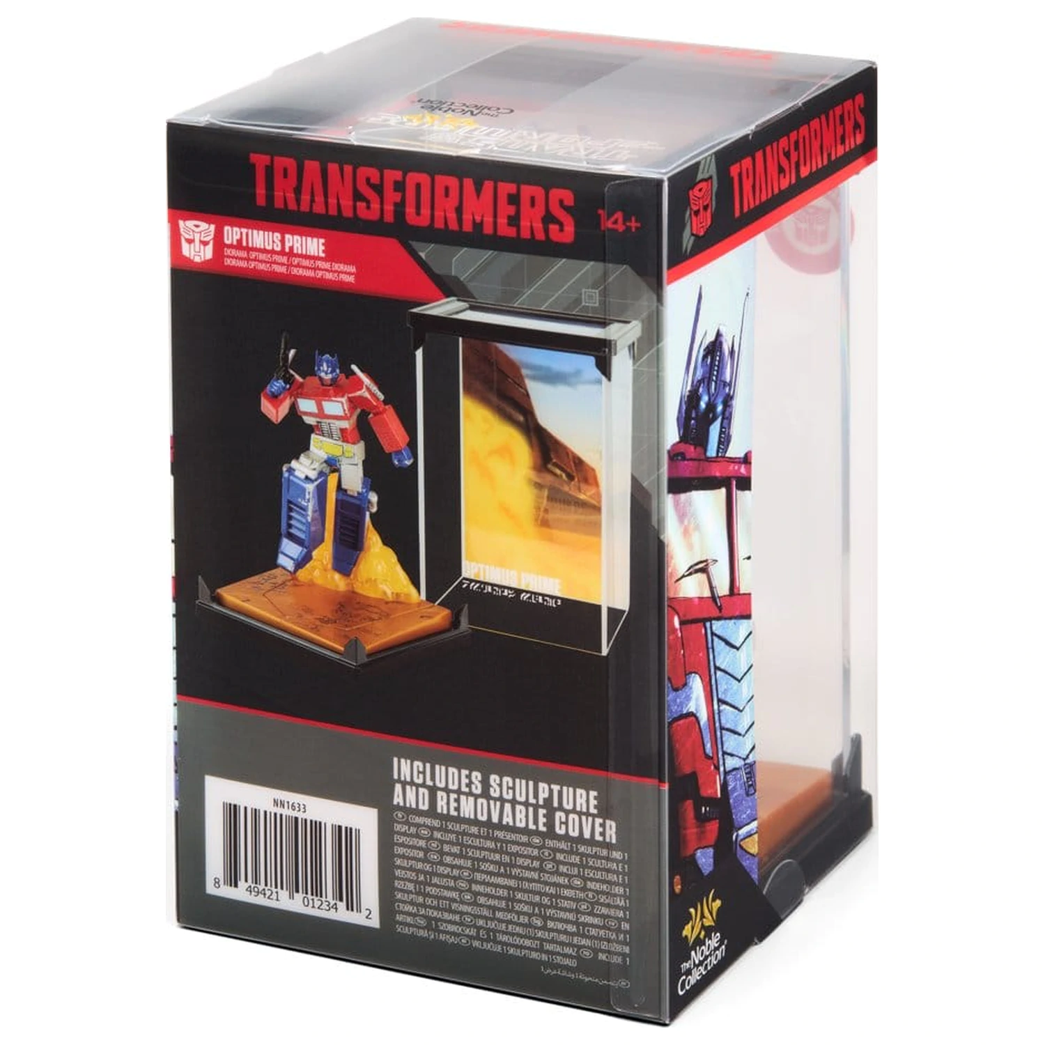 Transformers Diorama figura Optimus Prime 18 cm termékfotó