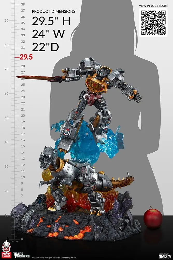 Transformers Diorama Grimlock (Supreme Edition) 76 cm termékfotó