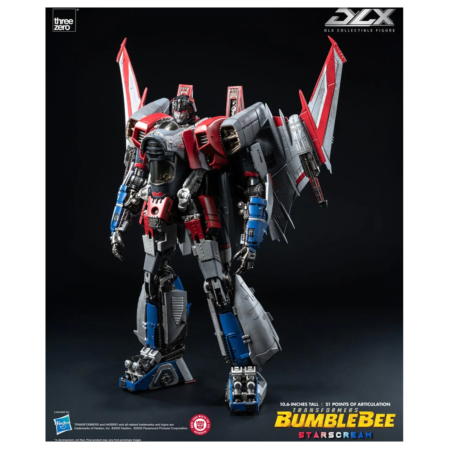 Transformers DLX akciófigura Starscream Bumblebee 27 cm  termékfotó
