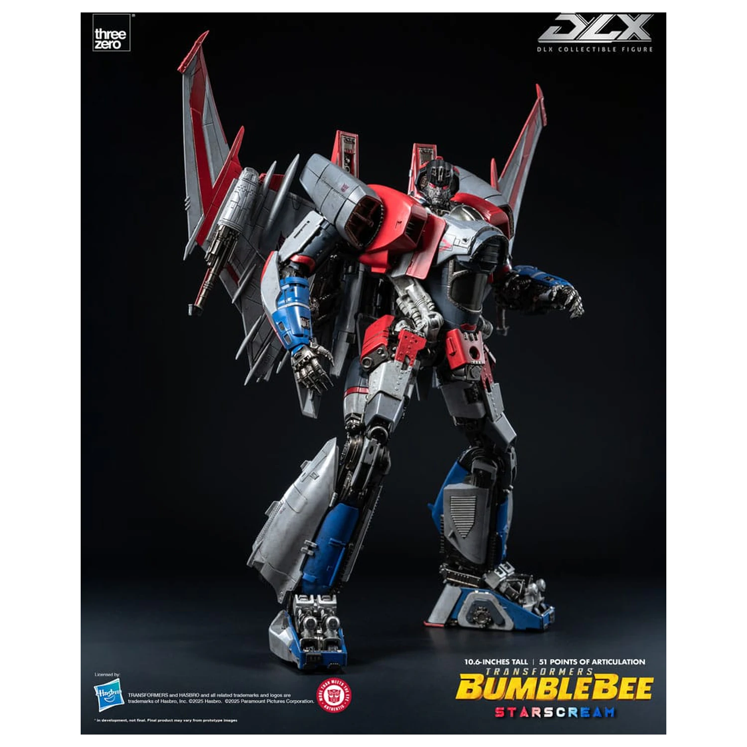 Transformers DLX akciófigura Starscream Bumblebee 27 cm  termékfotó