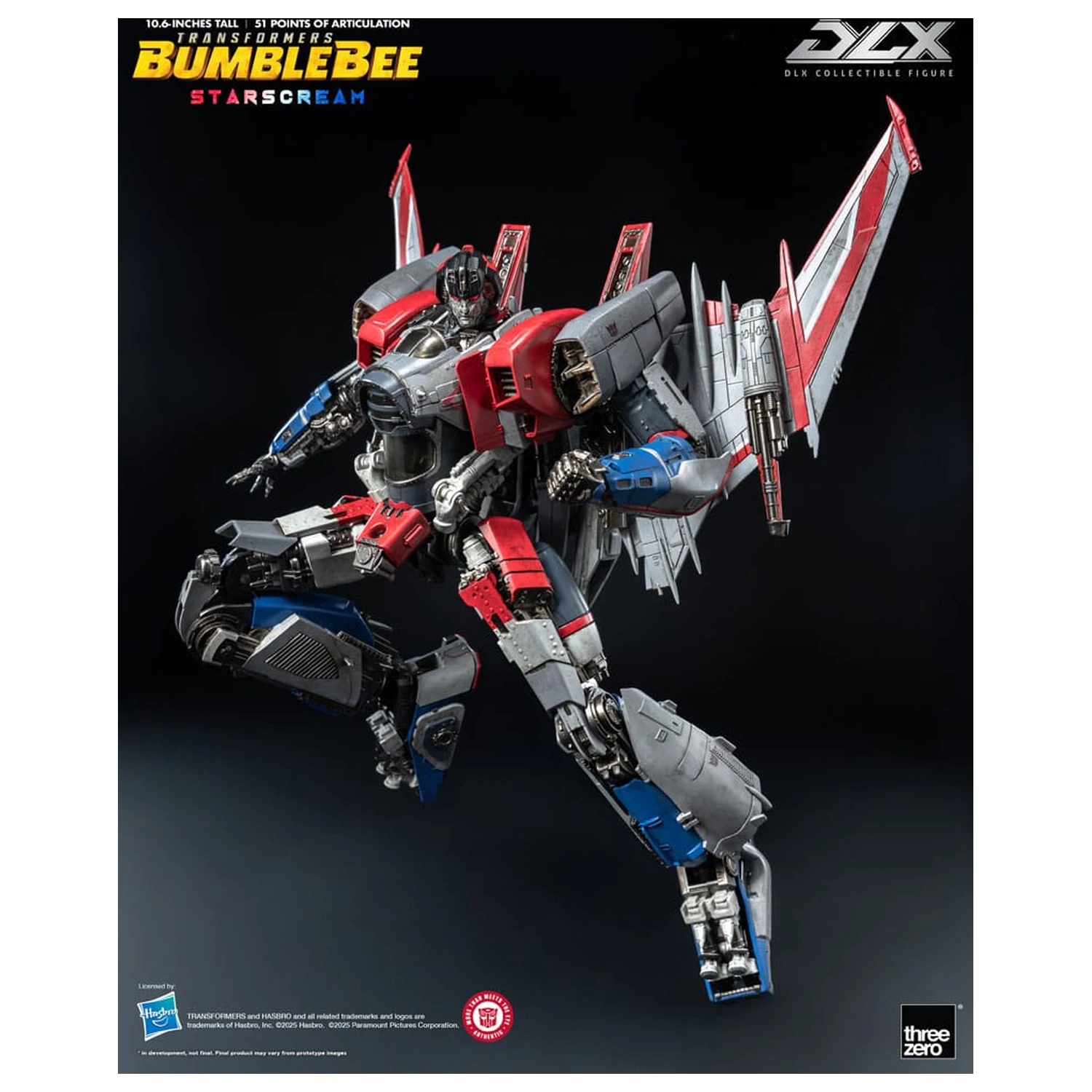 Transformers DLX akciófigura Starscream Bumblebee 27 cm  termékfotó
