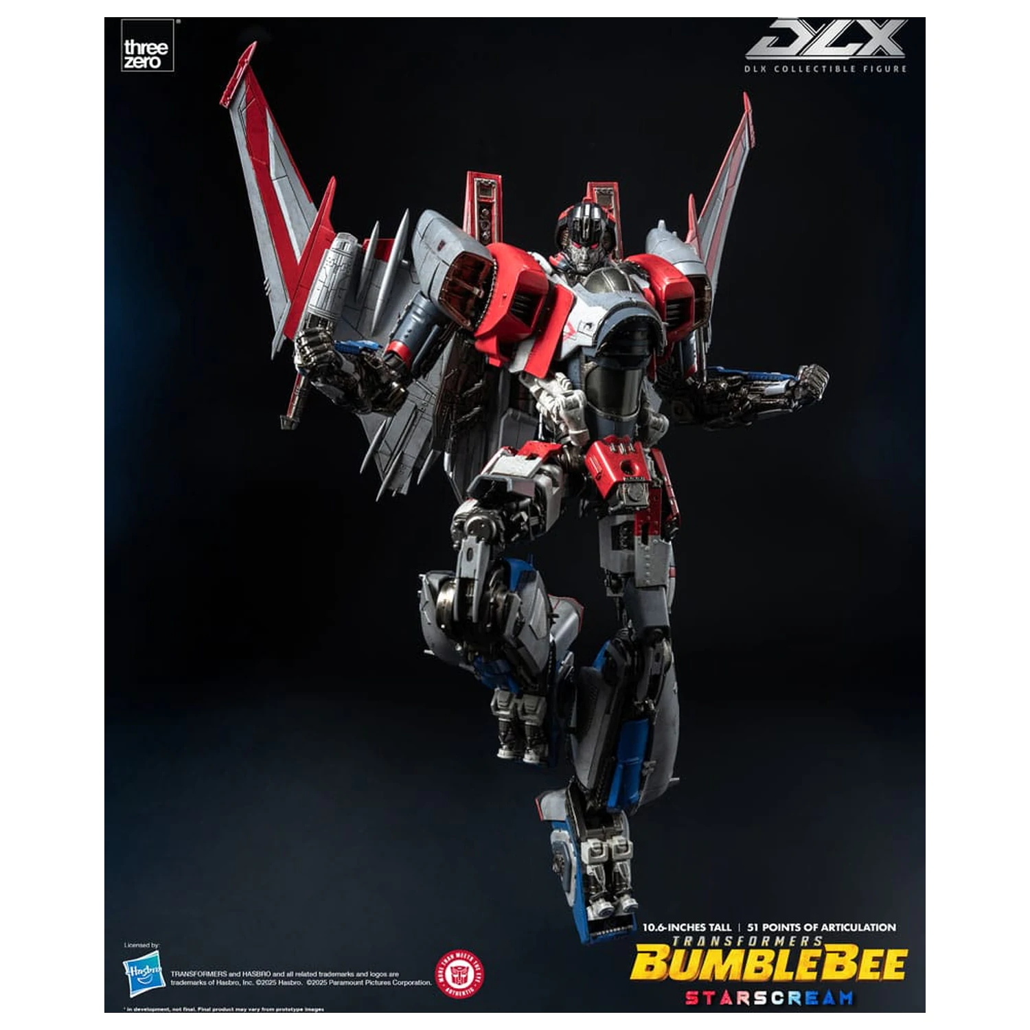 Transformers DLX akciófigura Starscream Bumblebee 27 cm  termékfotó