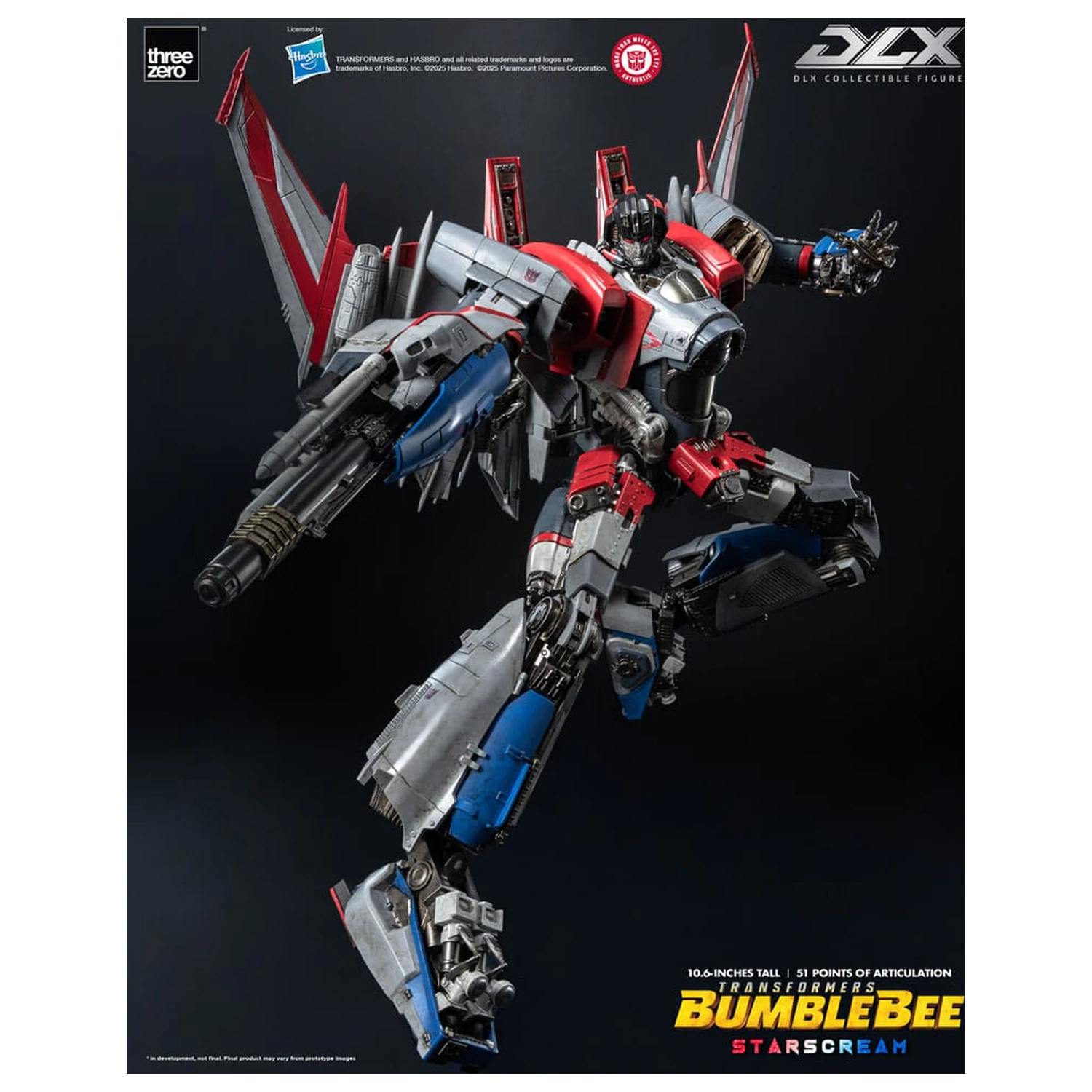 Transformers DLX akciófigura Starscream Bumblebee 27 cm  termékfotó