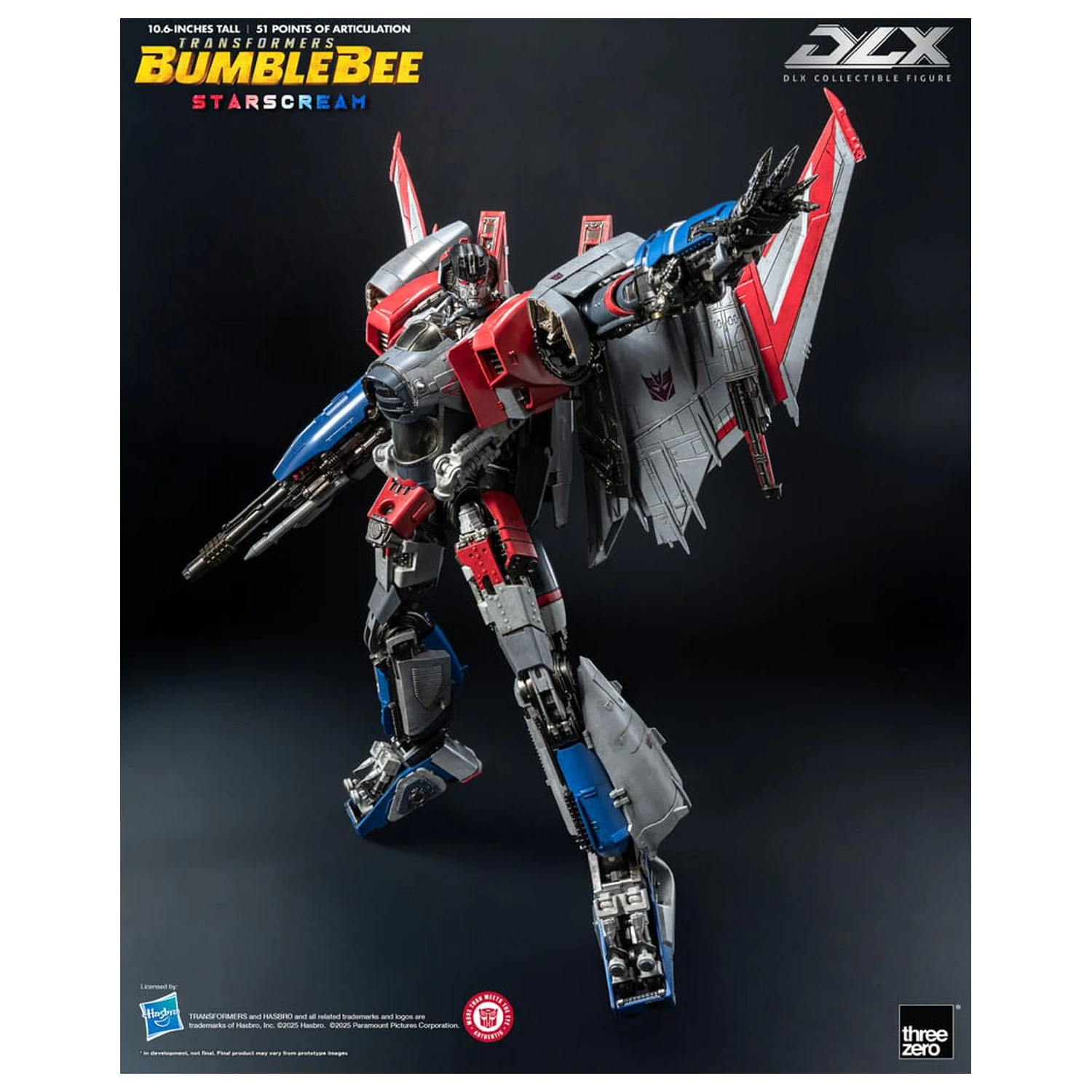 Transformers DLX akciófigura Starscream Bumblebee 27 cm  termékfotó