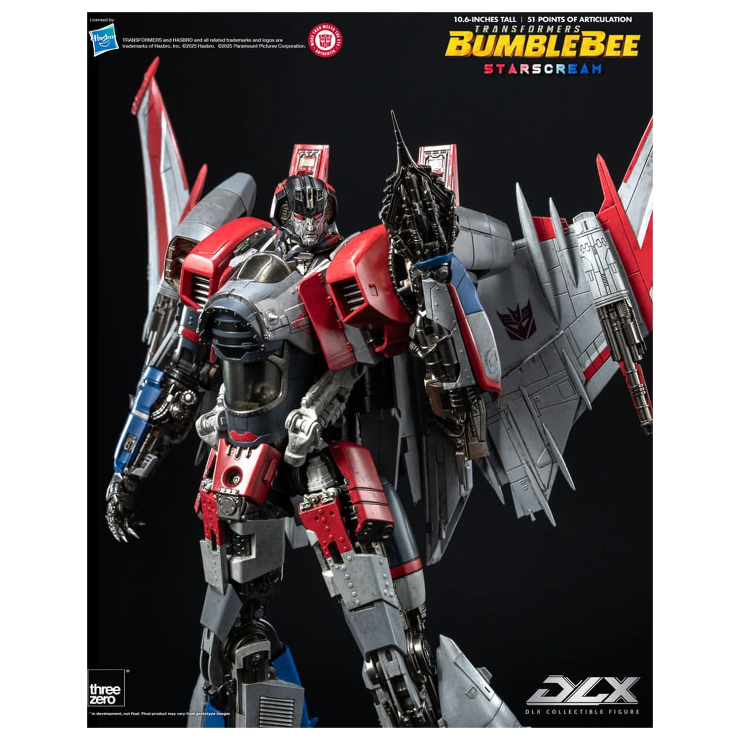 Transformers DLX akciófigura Starscream Bumblebee 27 cm  termékfotó