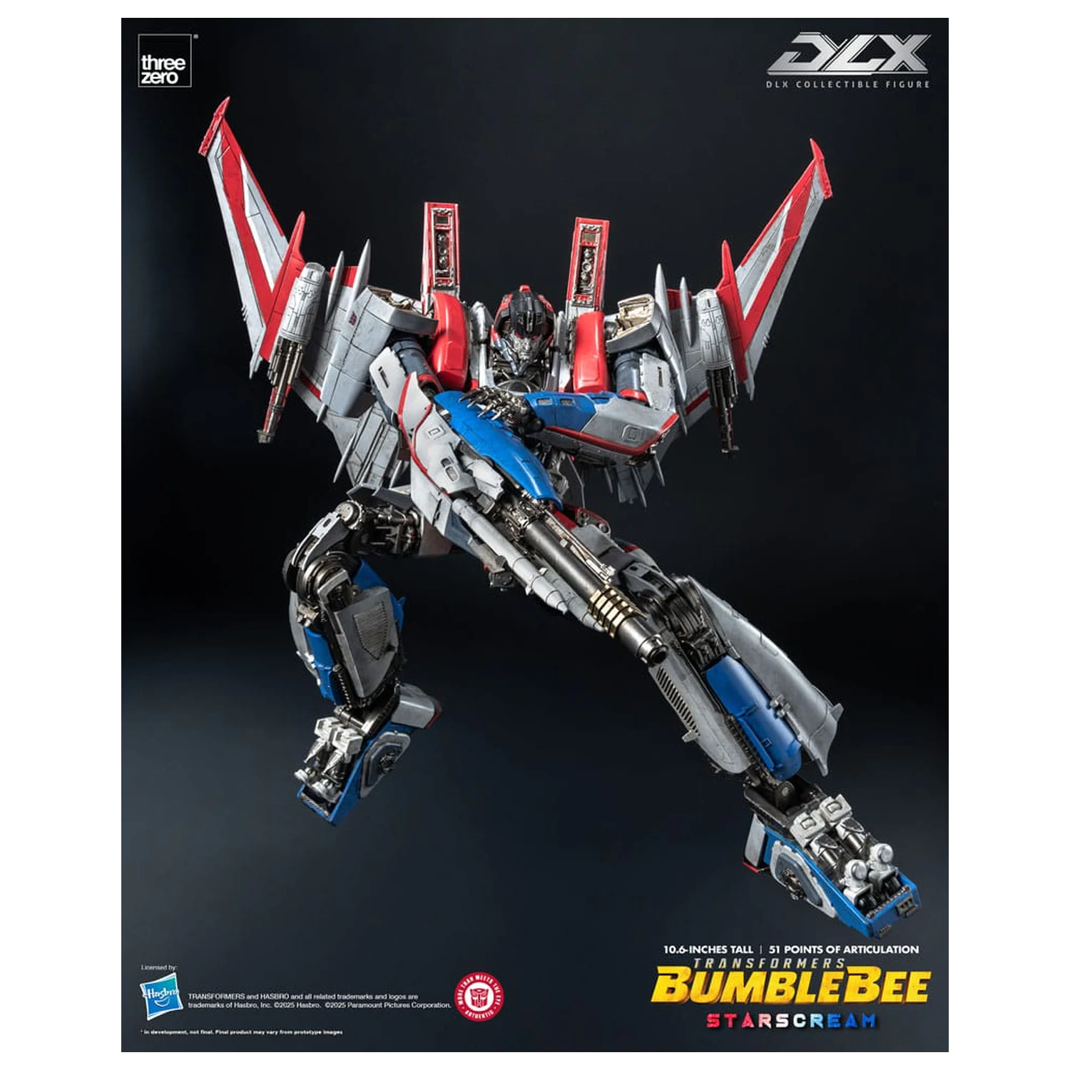 Transformers DLX akciófigura Starscream Bumblebee 27 cm  termékfotó