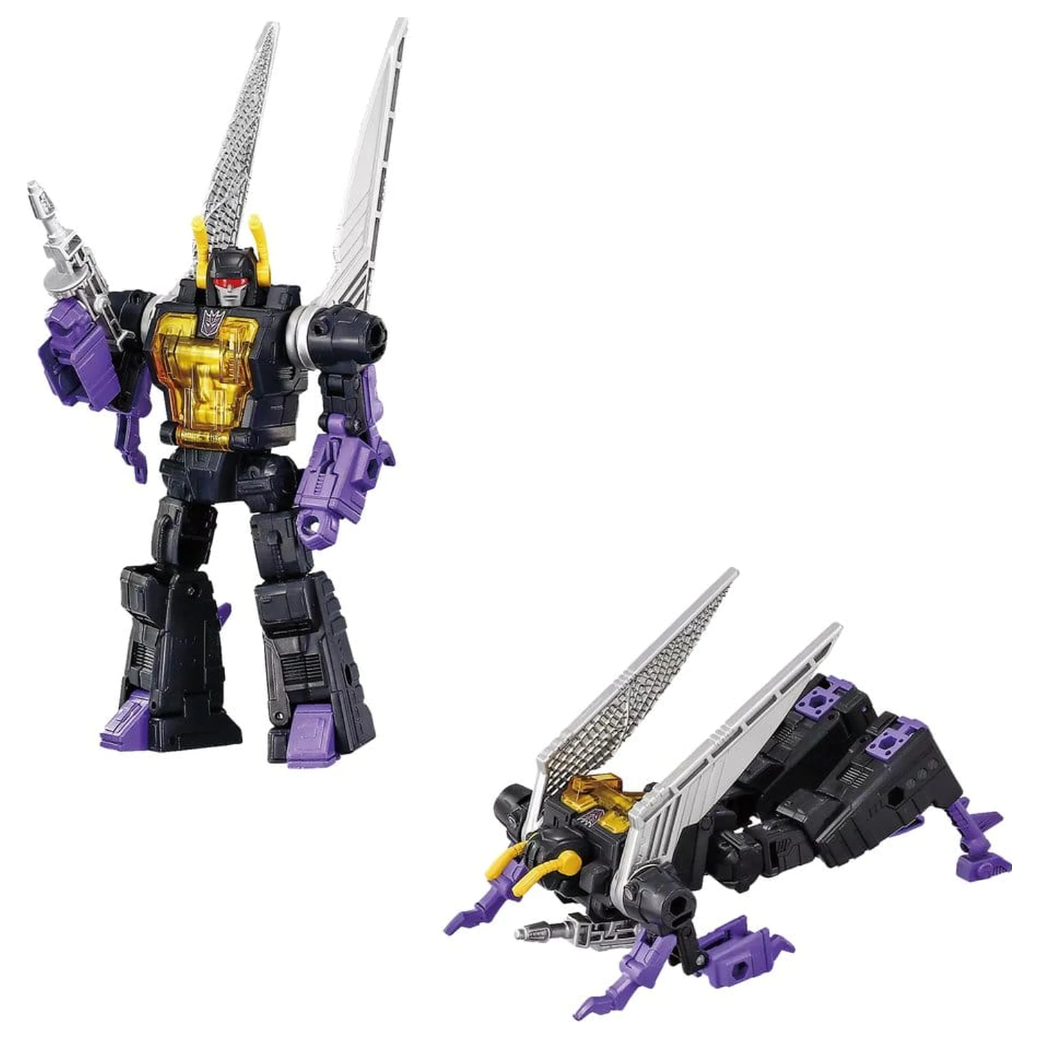 Transformers Dramatic Capture Series Decepticons Part 2 4 db-os akciófigura csomag termékfotó
