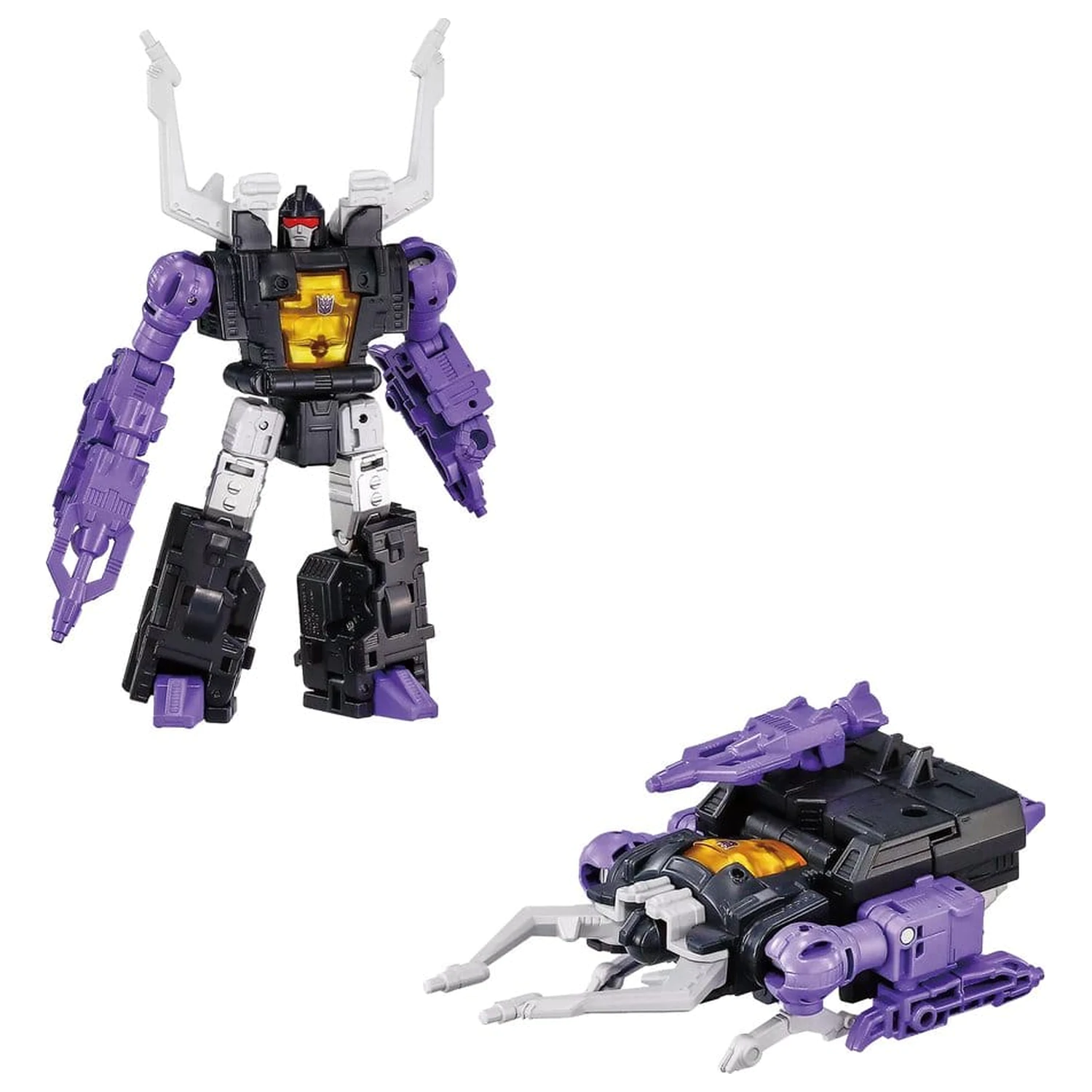 Transformers Dramatic Capture Series Decepticons Part 2 4 db-os akciófigura csomag termékfotó