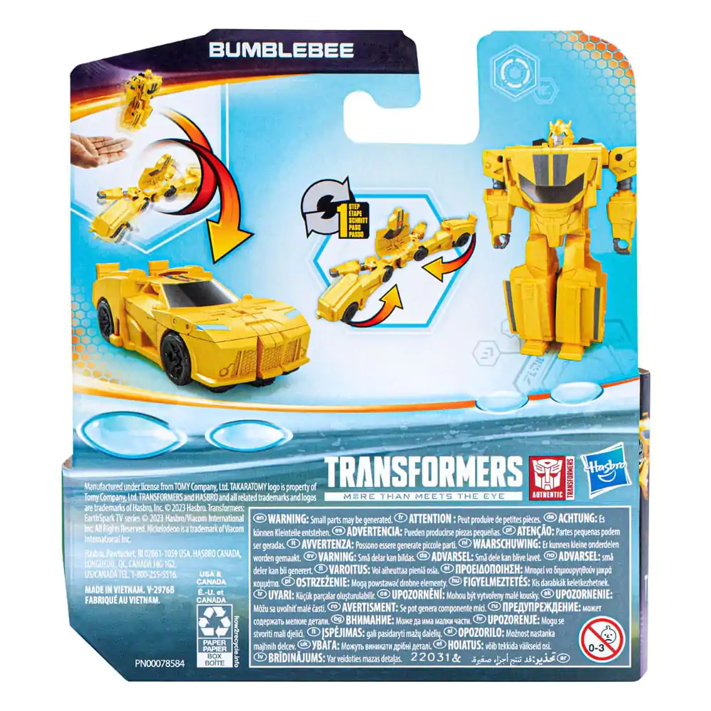 Transformers EarthSpark 1-Step Flip Changer Bumblebee akciófigura 10 cm termékfotó