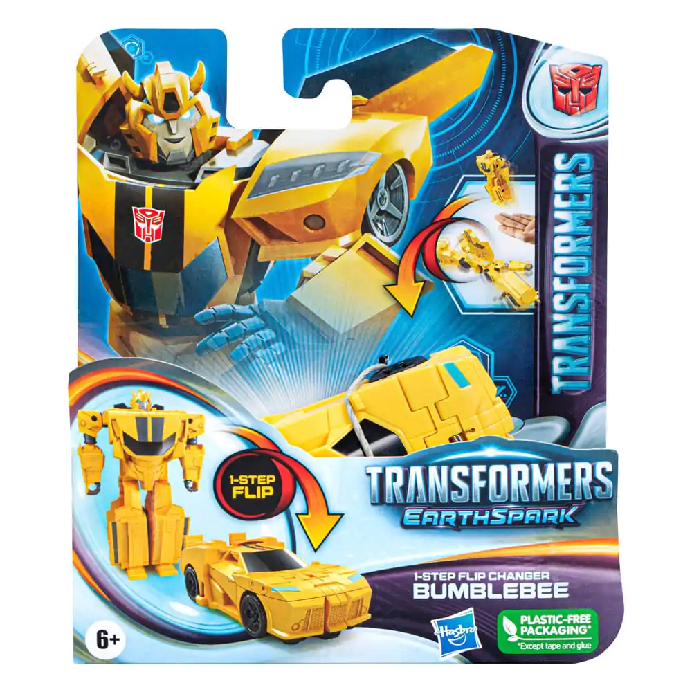 Transformers EarthSpark 1-Step Flip Changer Bumblebee akciófigura 10 cm termékfotó