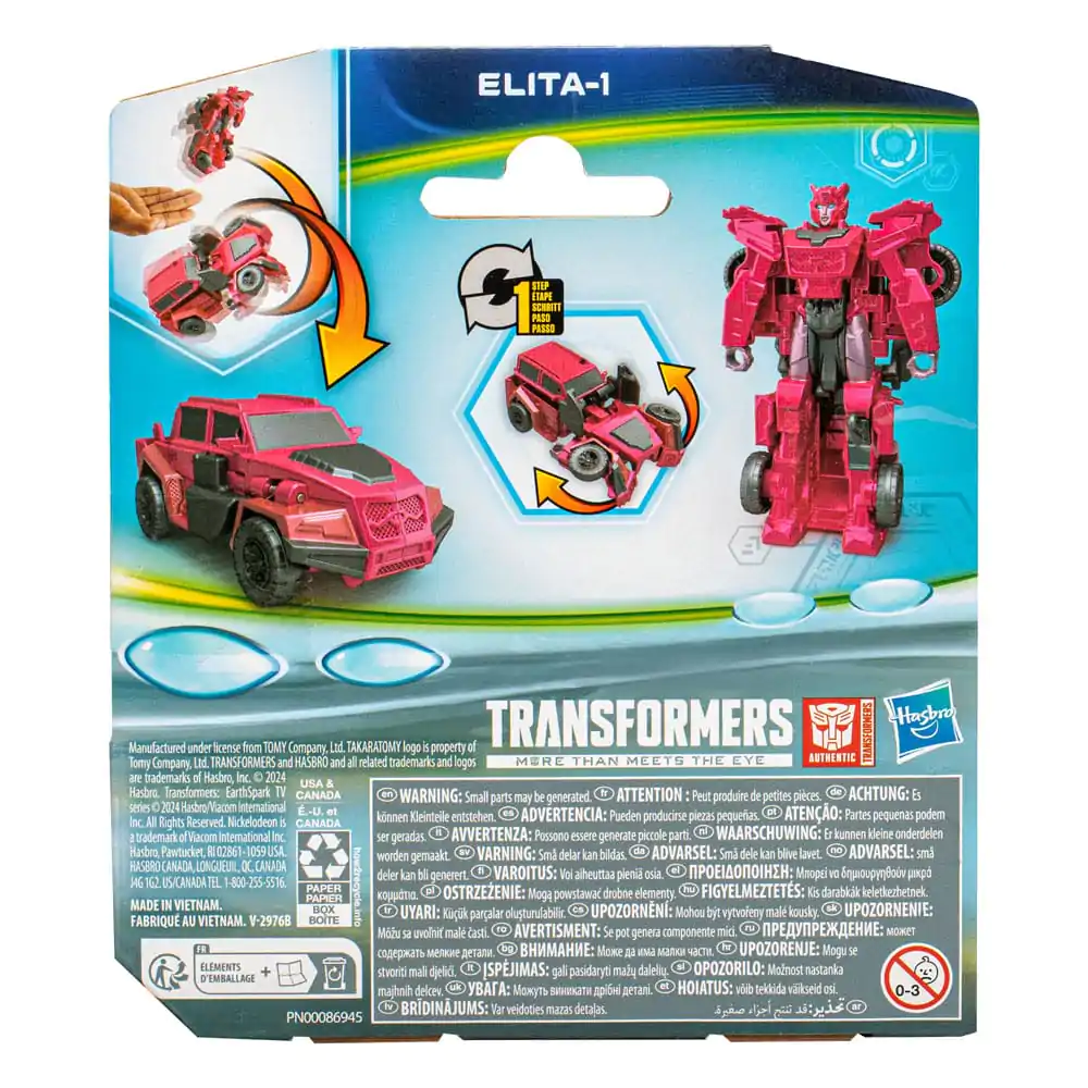 Transformers EarthSpark 1-Step Flip Changer Elita-1 akciófigura 10 cm termékfotó