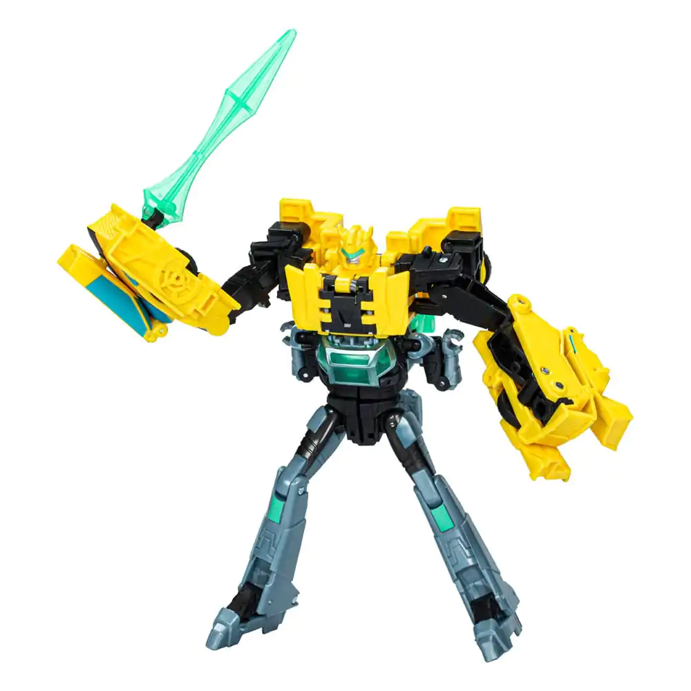 Transformers EarthSpark Cyber Combiner Bumblebee & Mo Malto 2 db-os akciófigura csomag 13 cm termékfotó