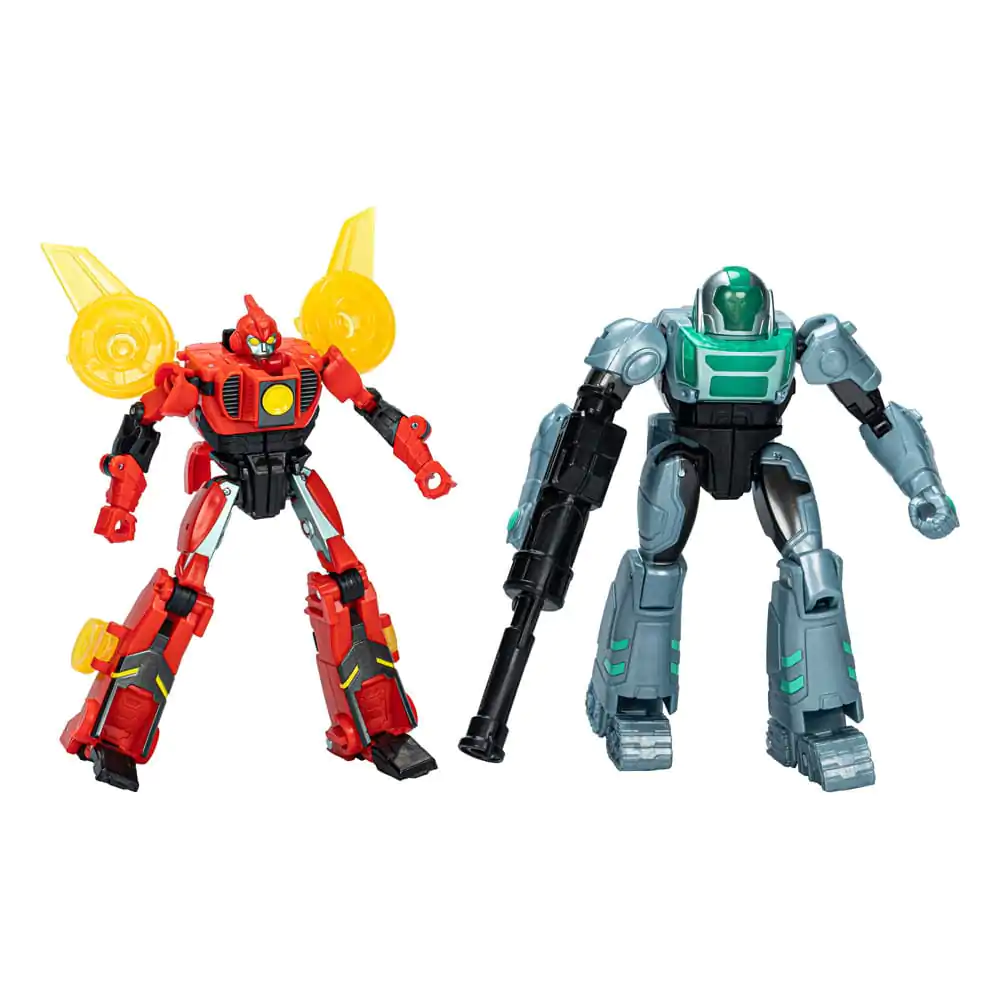 Transformers EarthSpark Cyber Combiner Terran Twitch & Robby Malto 2 db-os akciófigura csomag 13 cm termékfotó