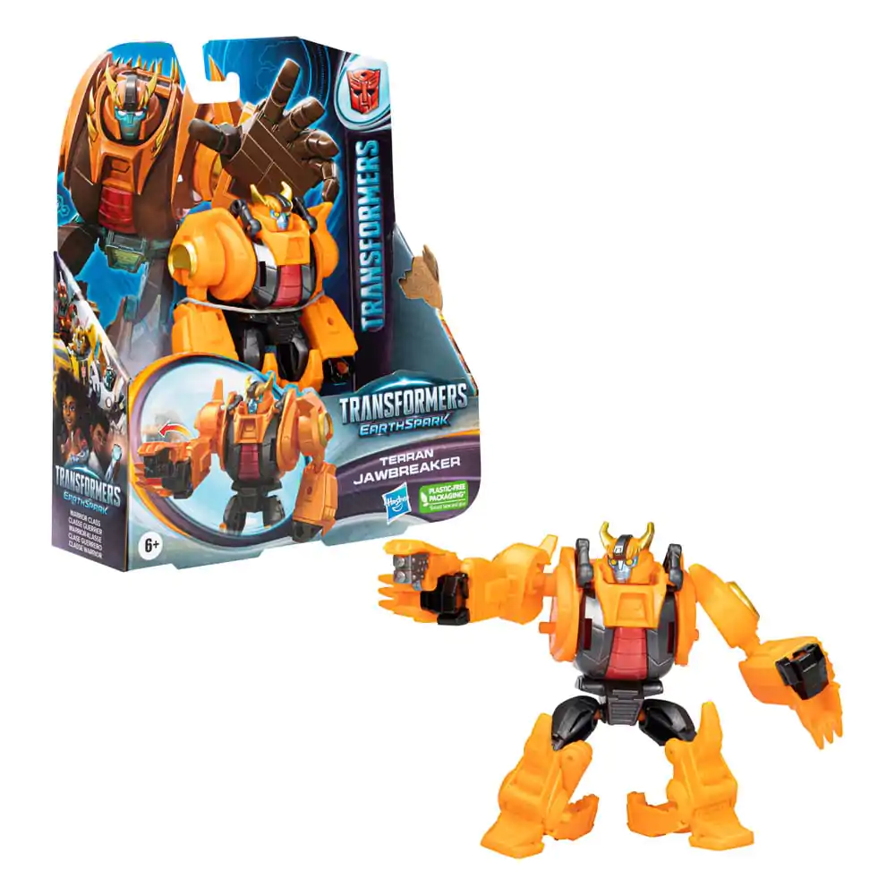 Transformers EarthSpark Warrior Class Terran Jawbreaker akciófigura 13 cm termékfotó