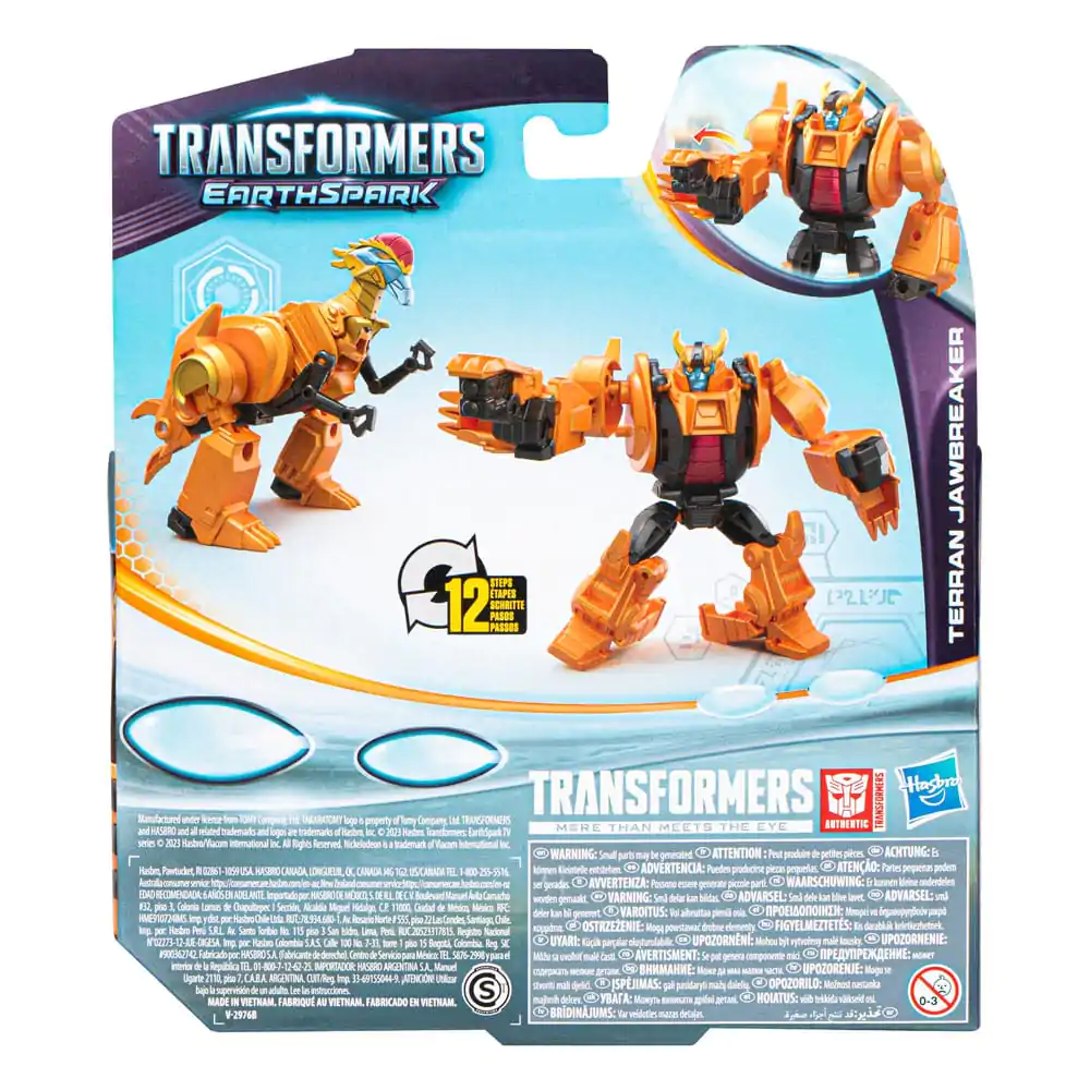 Transformers EarthSpark Warrior Class Terran Jawbreaker akciófigura 13 cm termékfotó