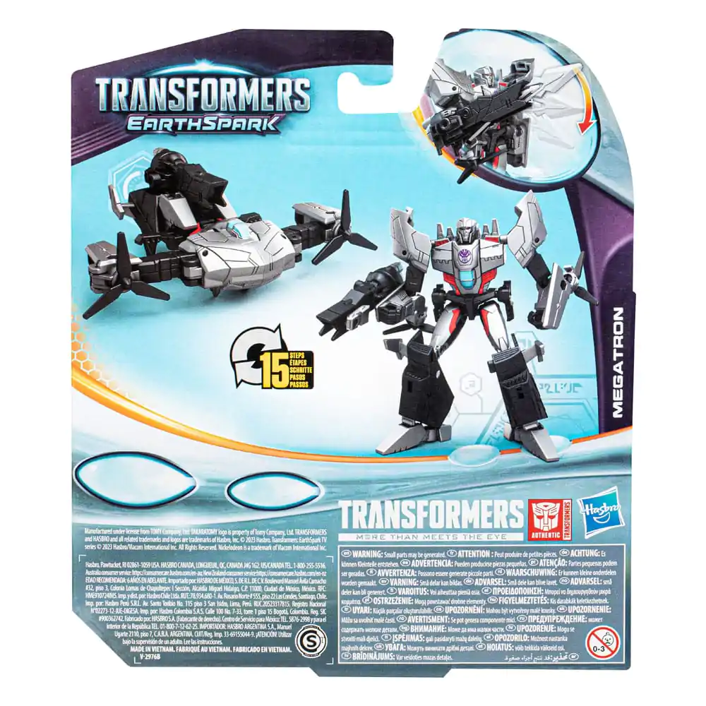 Transformers EarthSpark Warrior Class Megatron akciófigura 13 cm termékfotó