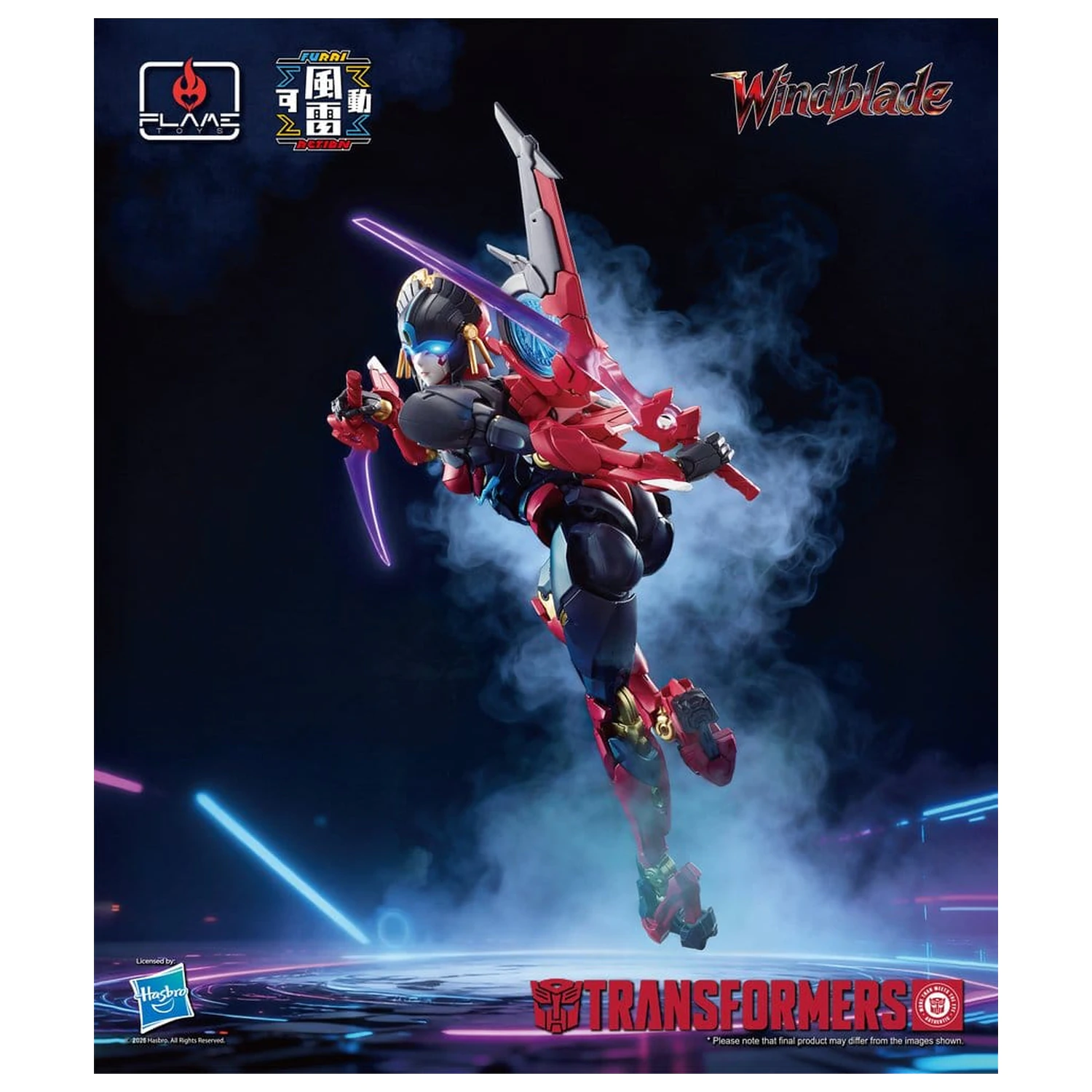 Transformers Furai Action akciófigura Windblade 16 cm   termékfotó