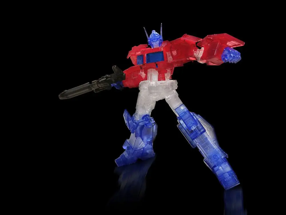 Transformers Furai Model Optimus Prime IDW (Clear Ver.) Műanyag modell készlet 16 cm termékfotó