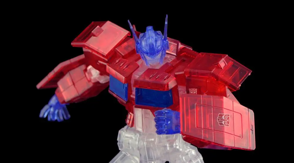 Transformers Furai Model Optimus Prime IDW (Clear Ver.) Műanyag modell készlet 16 cm termékfotó