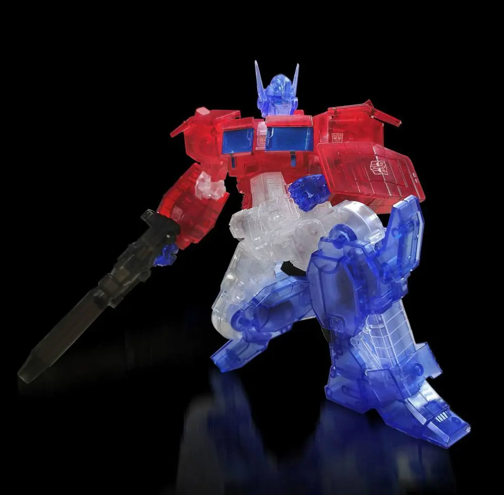 Transformers Furai Model Optimus Prime IDW (Clear Ver.) Műanyag modell készlet 16 cm termékfotó