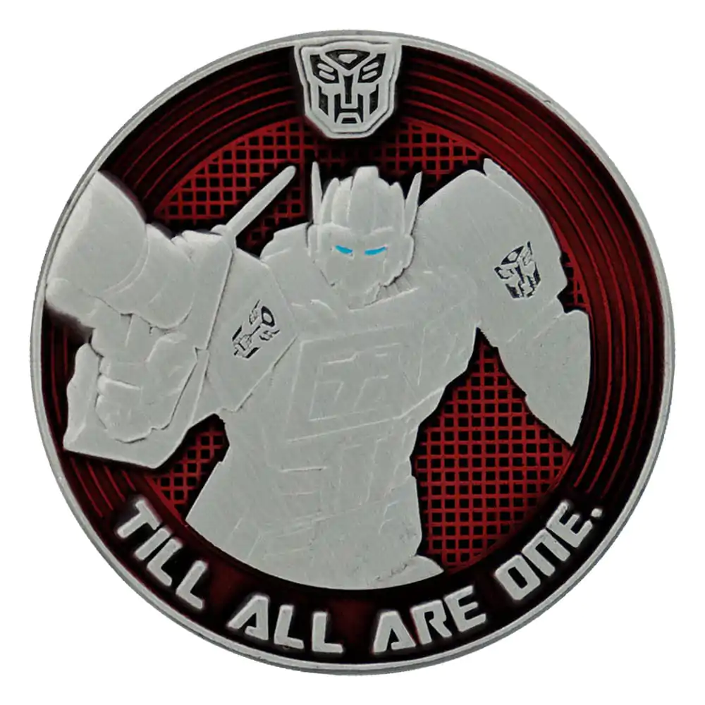 Transformers Generation 1 G1 Autobots vs Decepticons Gyűjthető érme Limitált kiadás 4 cm termékfotó