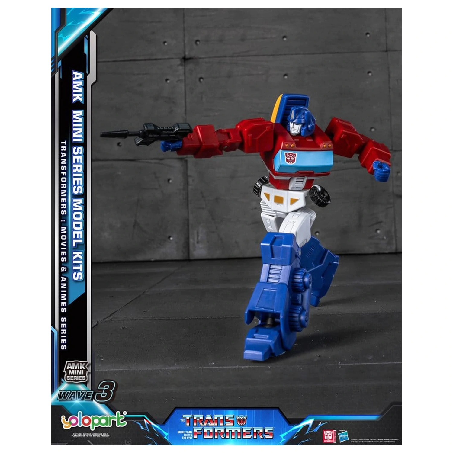 Transformers Generation One AMK Mini Series Műanyag modell készlet Wave 3 Orion Pax IDW 11 cm     termékfotó