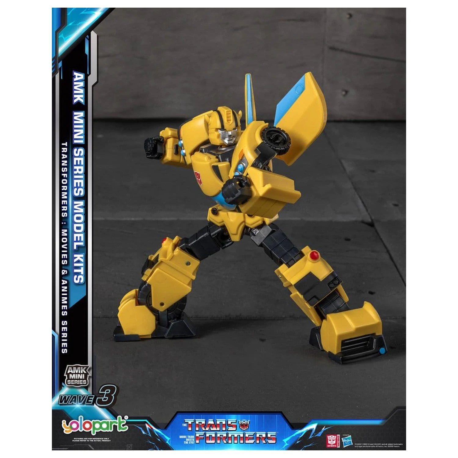 Transformers Generation One AMK Mini Series Wave 3 Bumblebee IDW Műanyag modell készlet 11 cm     termékfotó