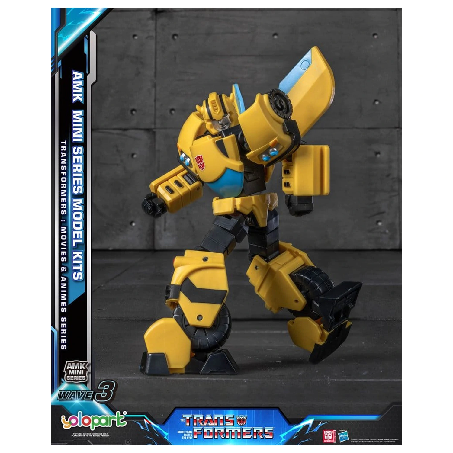 Transformers Generation One AMK Mini Series Wave 3 Bumblebee IDW Műanyag modell készlet 11 cm     termékfotó