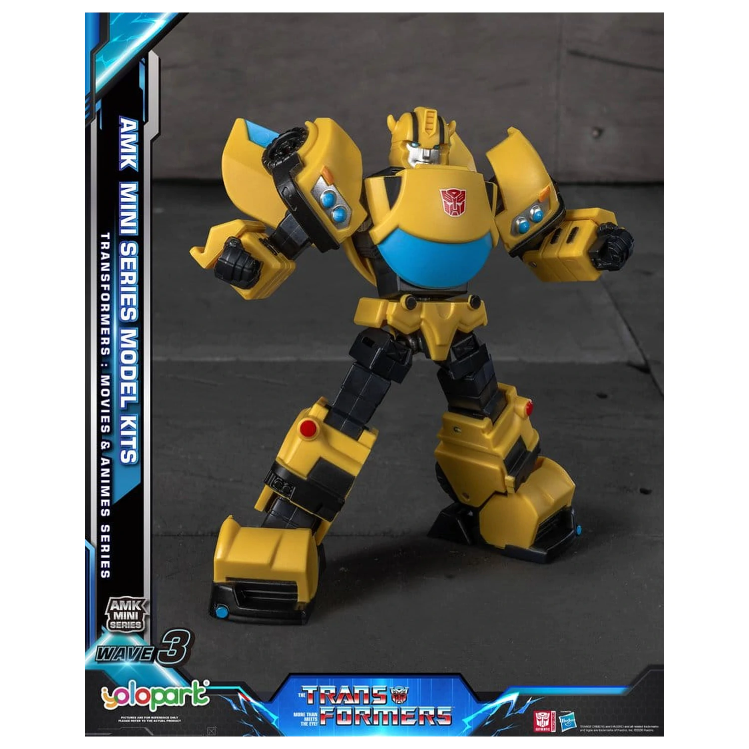 Transformers Generation One AMK Mini Series Wave 3 Bumblebee IDW Műanyag modell készlet 11 cm     termékfotó