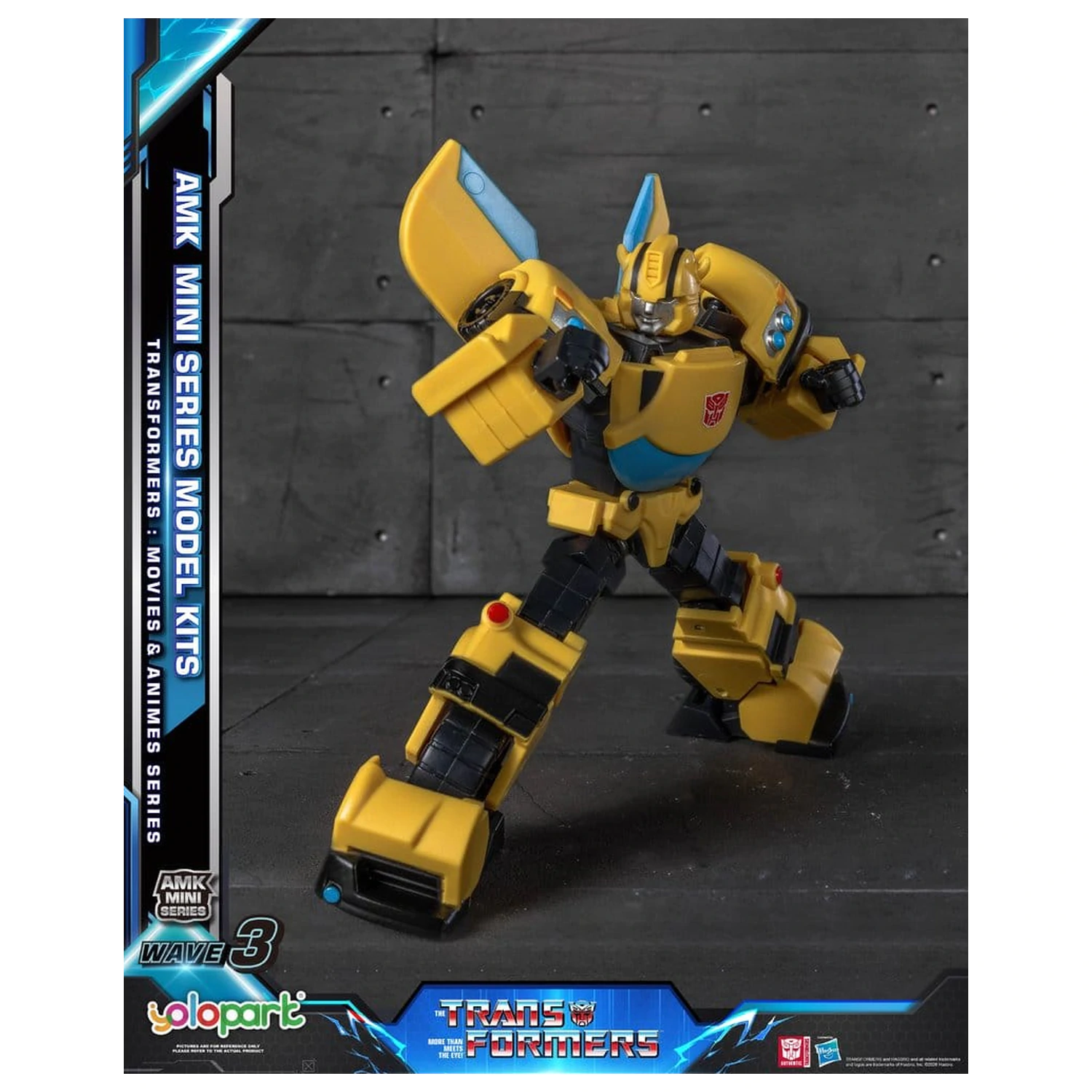 Transformers Generation One AMK Mini Series Wave 3 Bumblebee IDW Műanyag modell készlet 11 cm     termékfotó