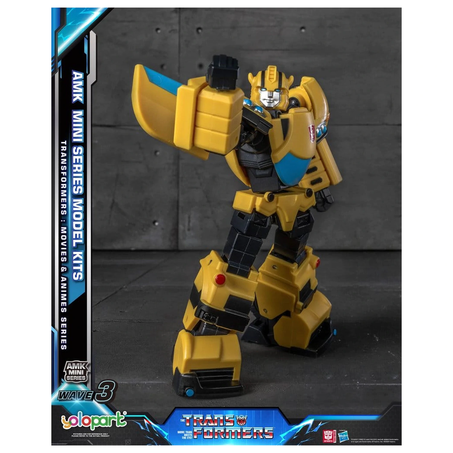 Transformers Generation One AMK Mini Series Wave 3 Bumblebee IDW Műanyag modell készlet 11 cm     termékfotó