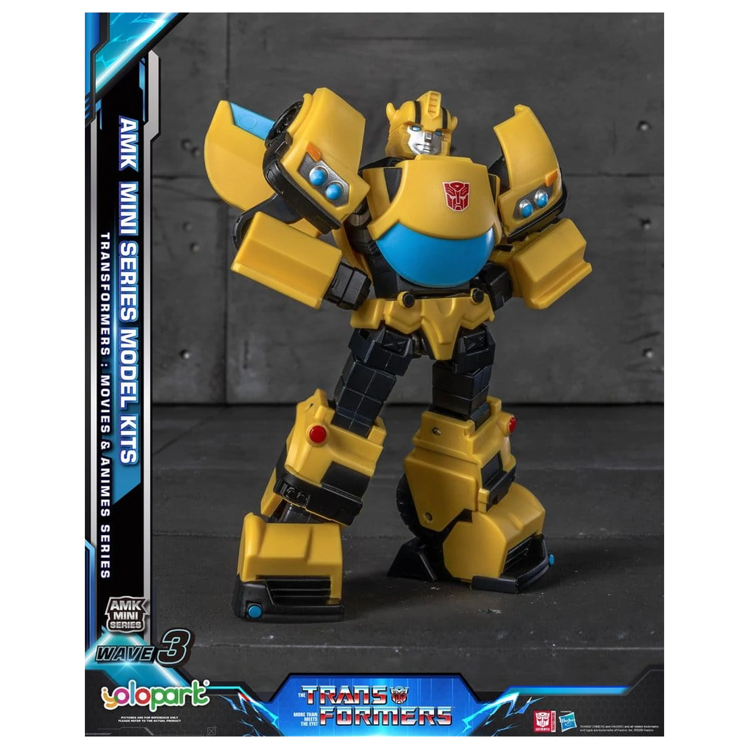 Transformers Generation One AMK Mini Series Wave 3 Bumblebee IDW Műanyag modell készlet 11 cm     termékfotó