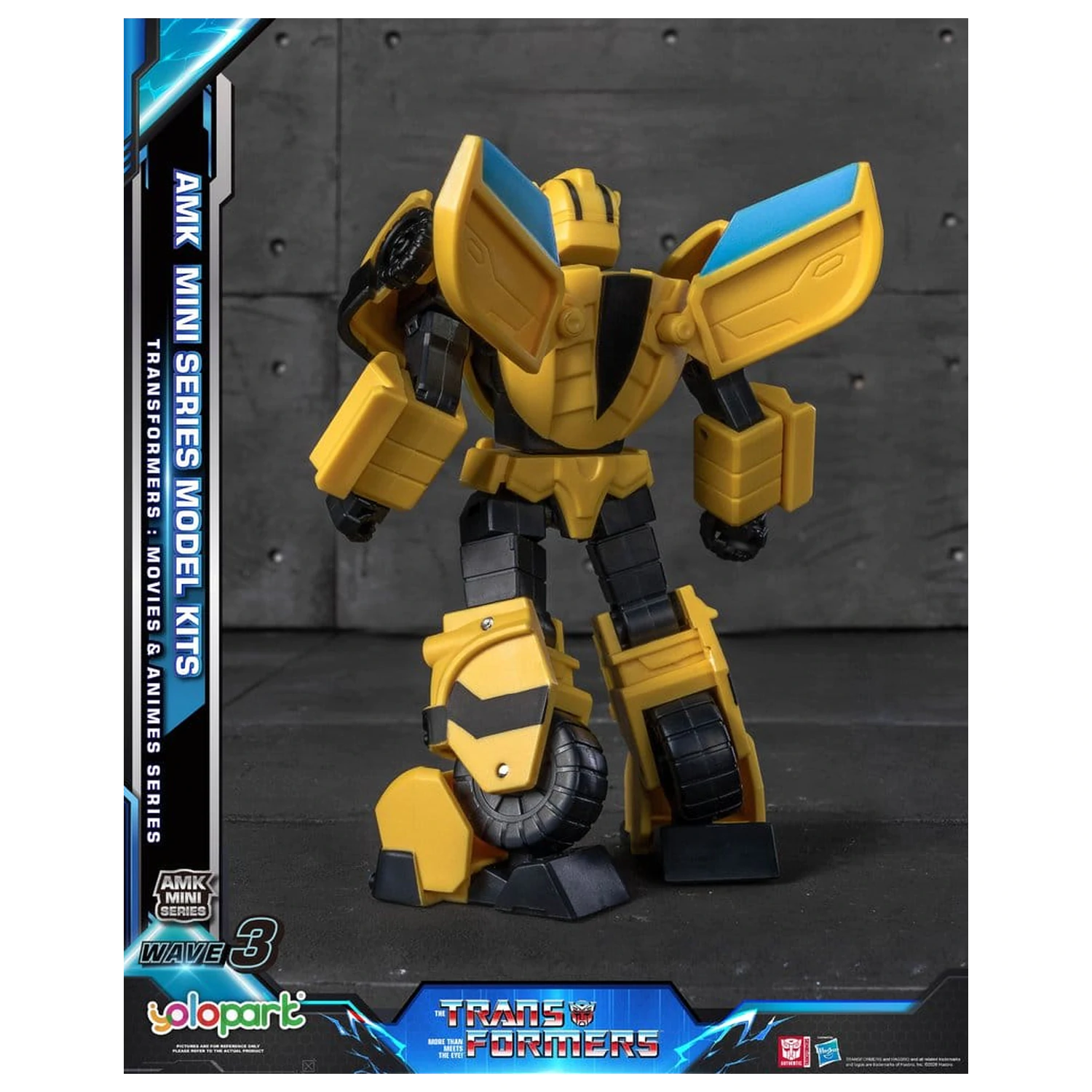 Transformers Generation One AMK Mini Series Wave 3 Bumblebee IDW Műanyag modell készlet 11 cm     termékfotó