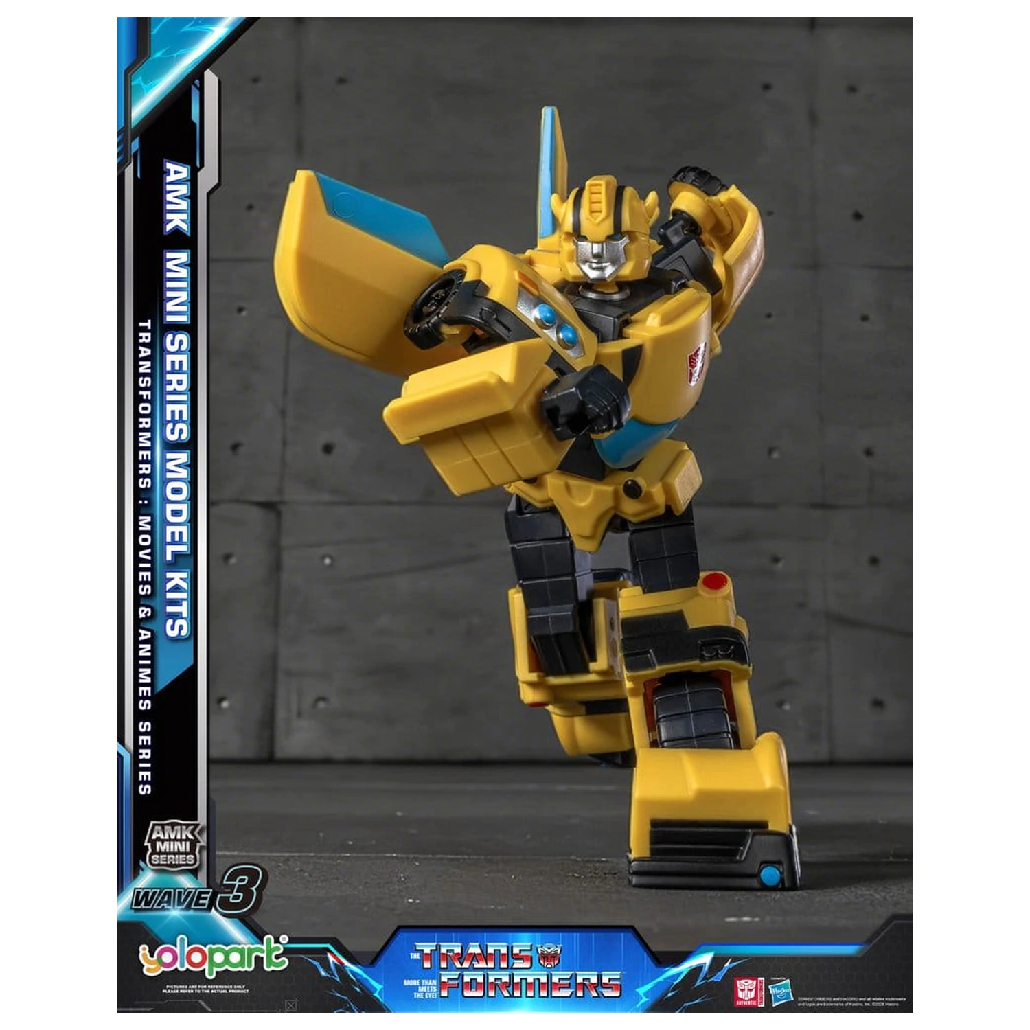 Transformers Generation One AMK Mini Series Wave 3 Bumblebee IDW Műanyag modell készlet 11 cm     termékfotó