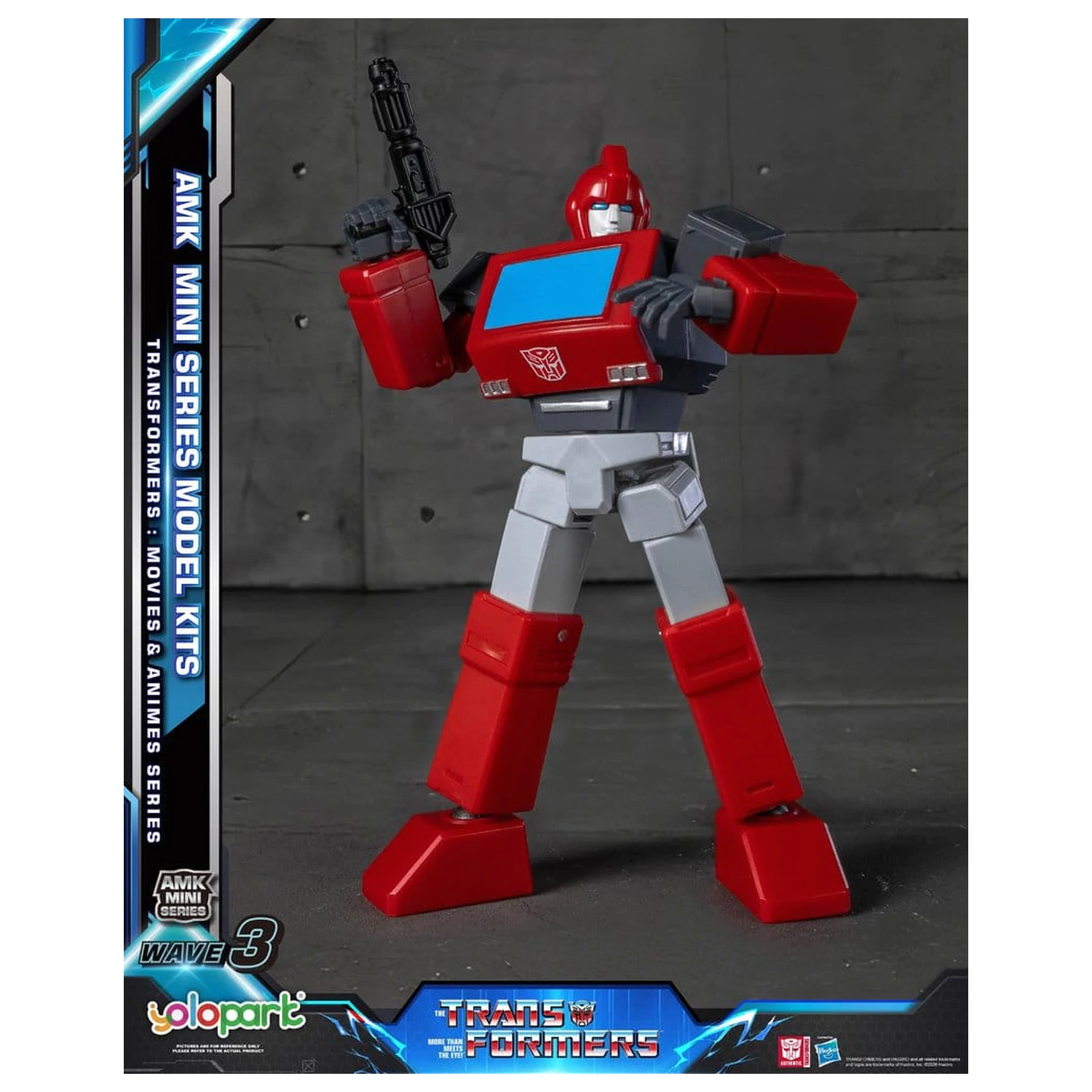 Transformers Generation One AMK Mini Series Wave 3 Ironhide G1 Műanyag modell készlet 11 cm     termékfotó