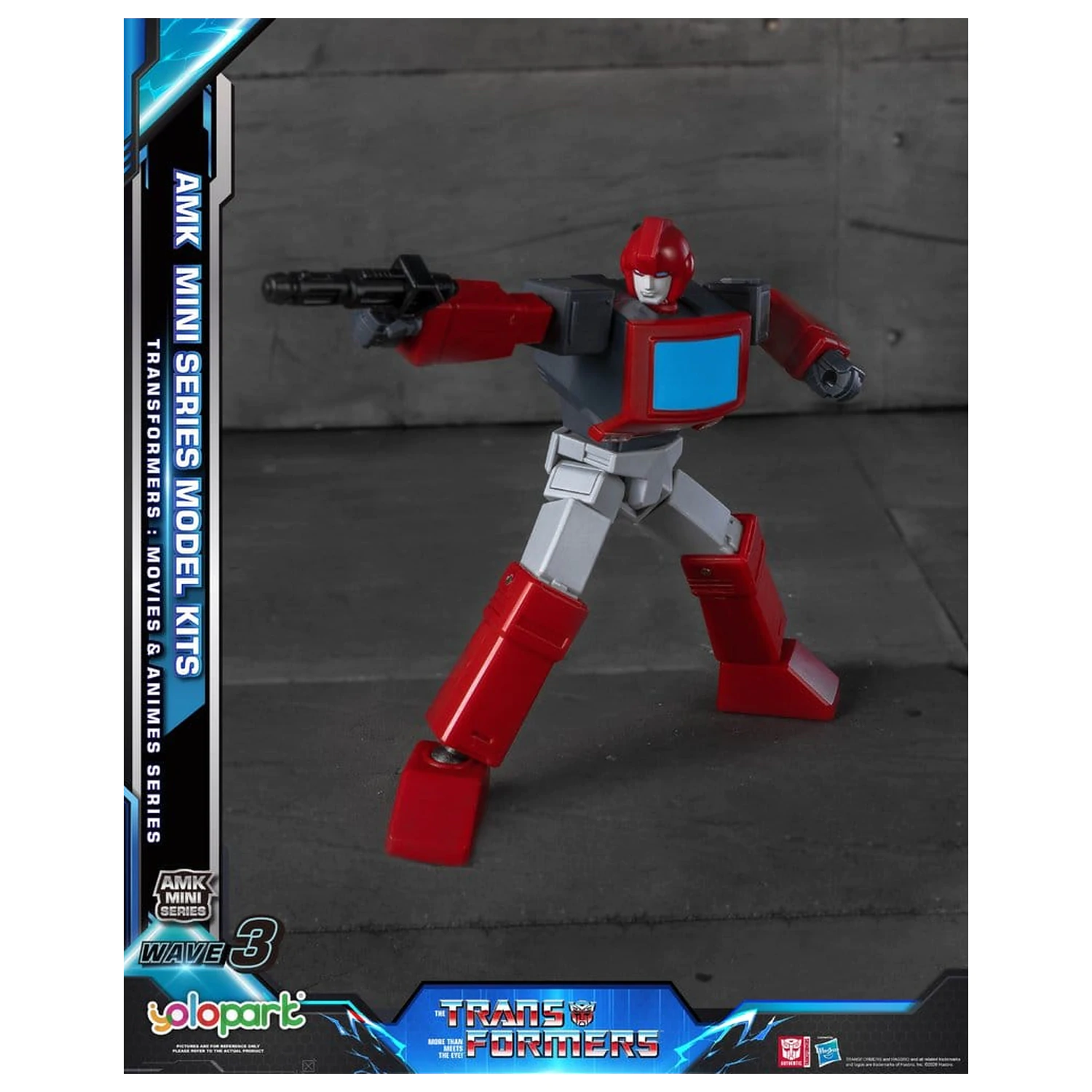 Transformers Generation One AMK Mini Series Wave 3 Ironhide G1 Műanyag modell készlet 11 cm     termékfotó