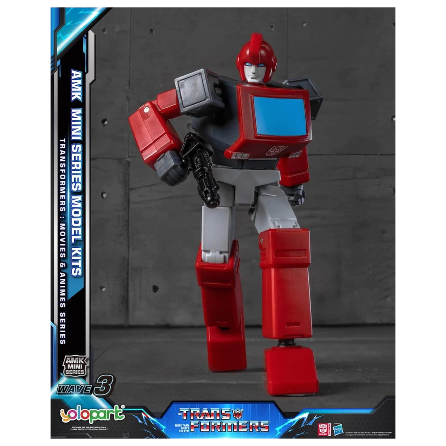 Transformers Generation One AMK Mini Series Wave 3 Ironhide G1 Műanyag modell készlet 11 cm     termékfotó
