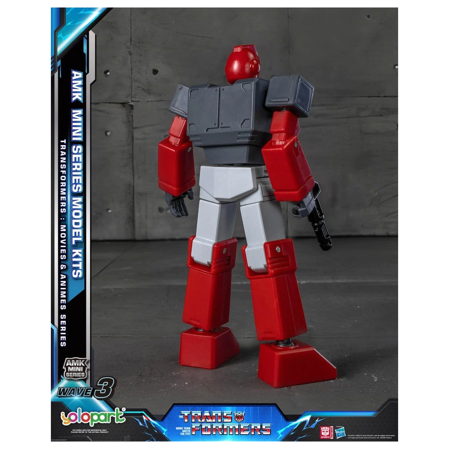 Transformers Generation One AMK Mini Series Wave 3 Ironhide G1 Műanyag modell készlet 11 cm     termékfotó
