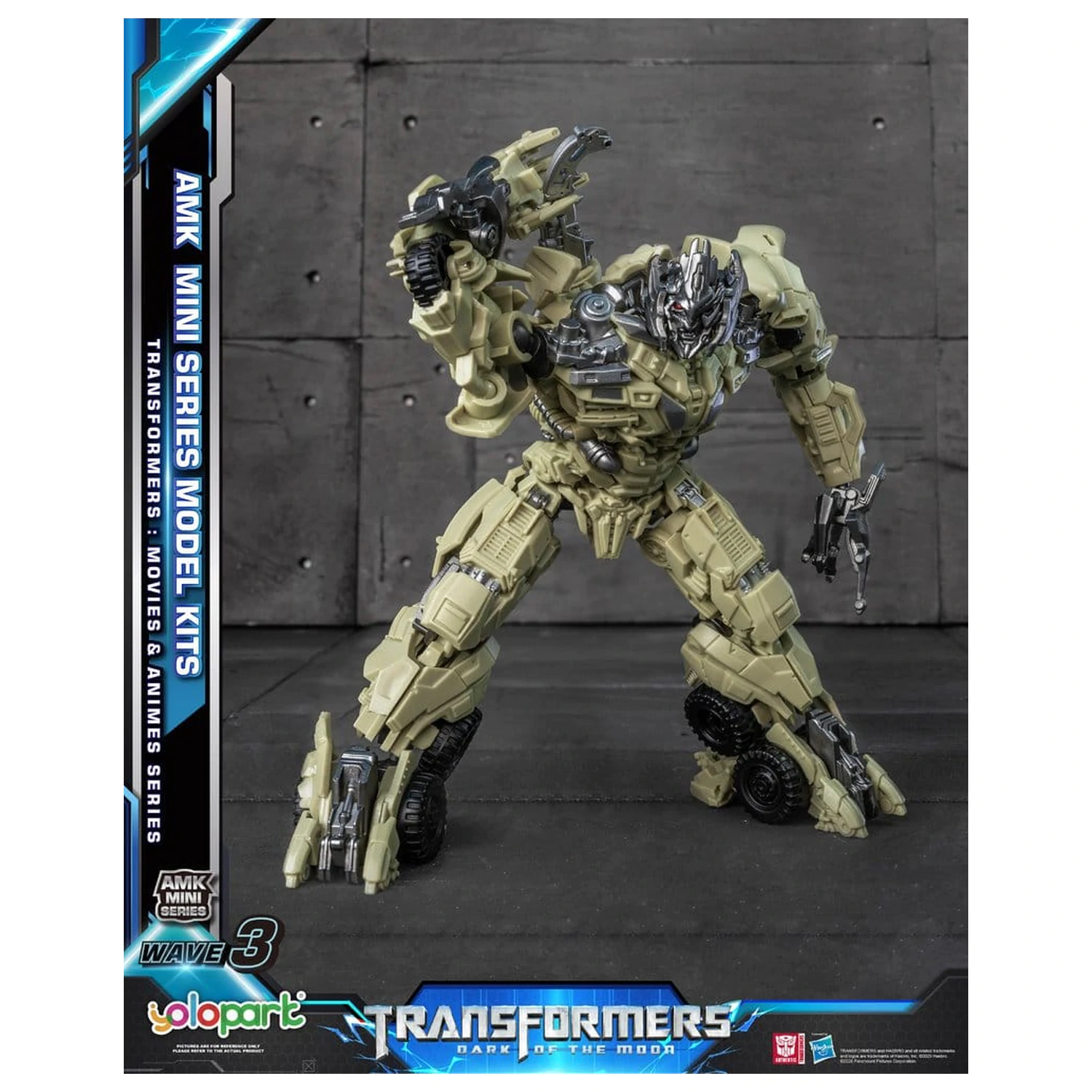 Transformers Generation One AMK Mini Series Wave 3 Megatron TF 3 Műanyag modell készlet 11 cm     termékfotó