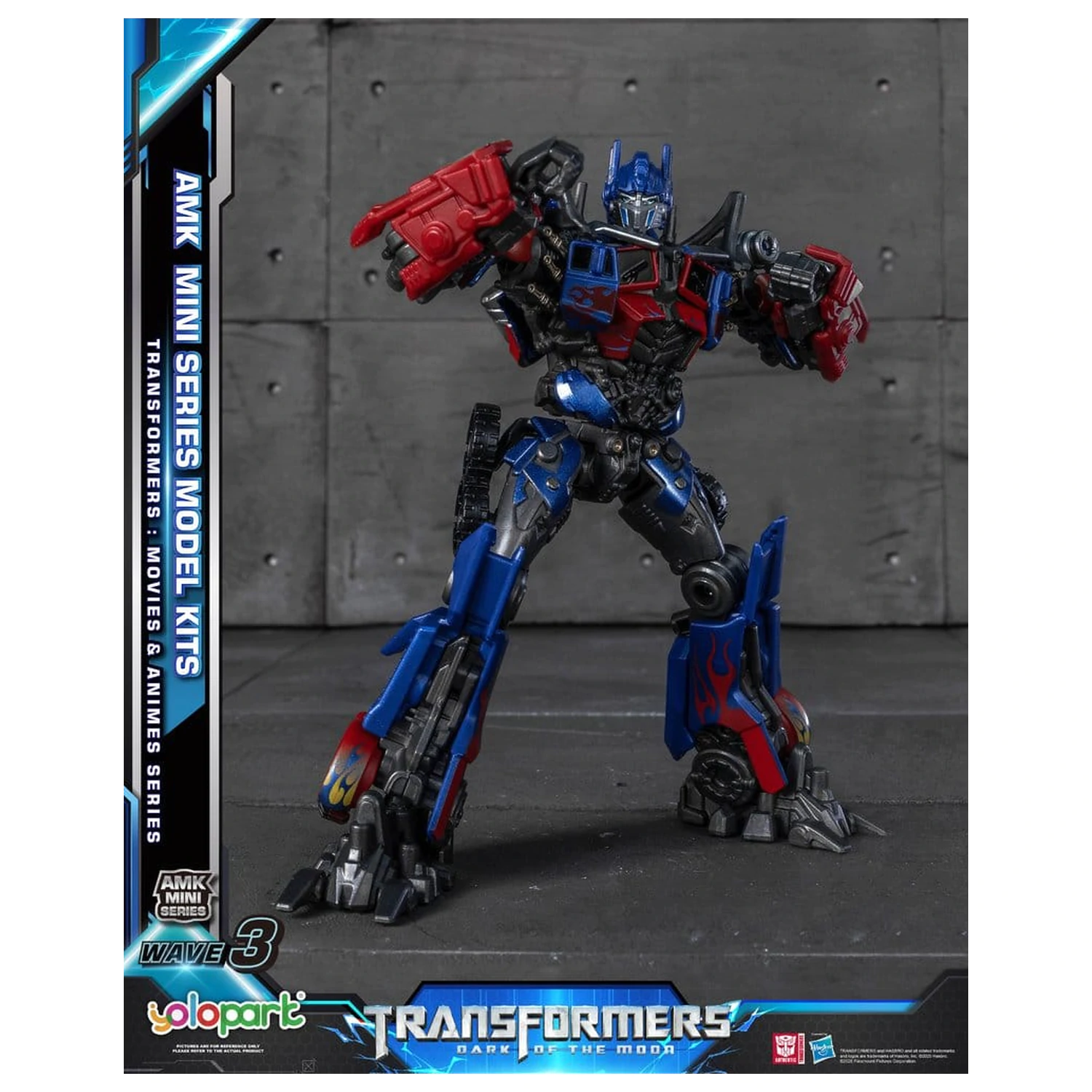 Transformers Generation One AMK Mini Series Wave 3 Optimus Prime TF 3 Műanyag modell készlet 11 cm     termékfotó