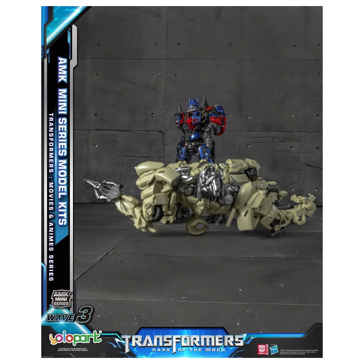 Transformers Generation One AMK Mini Series Wave 3 Optimus Prime TF 3 Műanyag modell készlet 11 cm     termékfotó