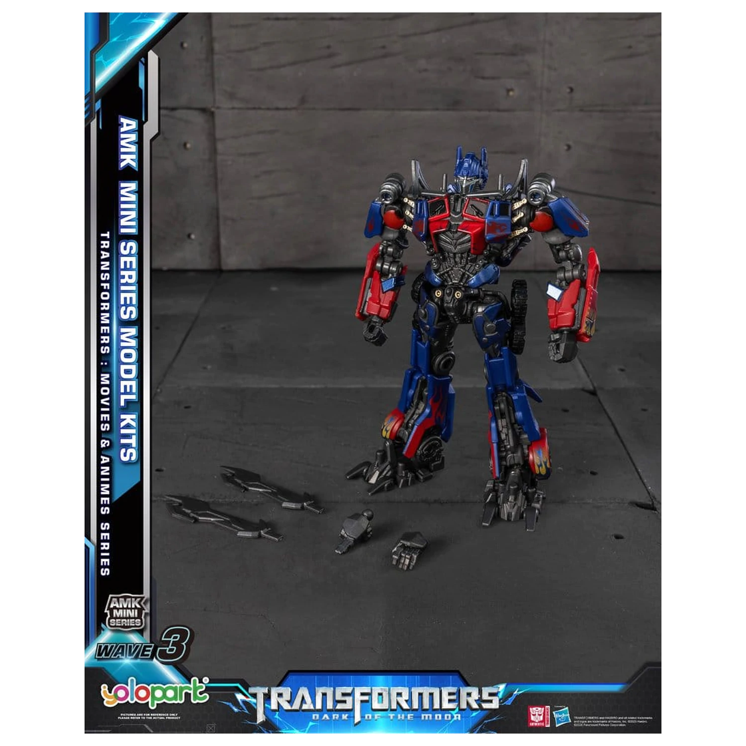 Transformers Generation One AMK Mini Series Wave 3 Optimus Prime TF 3 Műanyag modell készlet 11 cm     termékfotó