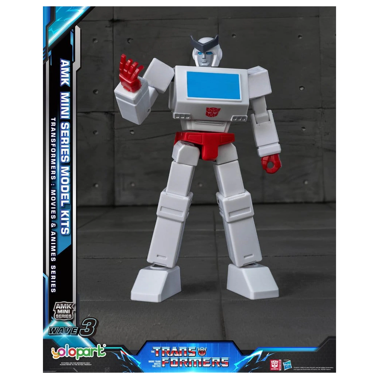 Transformers Generation One AMK Mini Series Wave 3 Ratchet G1 Műanyag modell készlet 11 cm     termékfotó