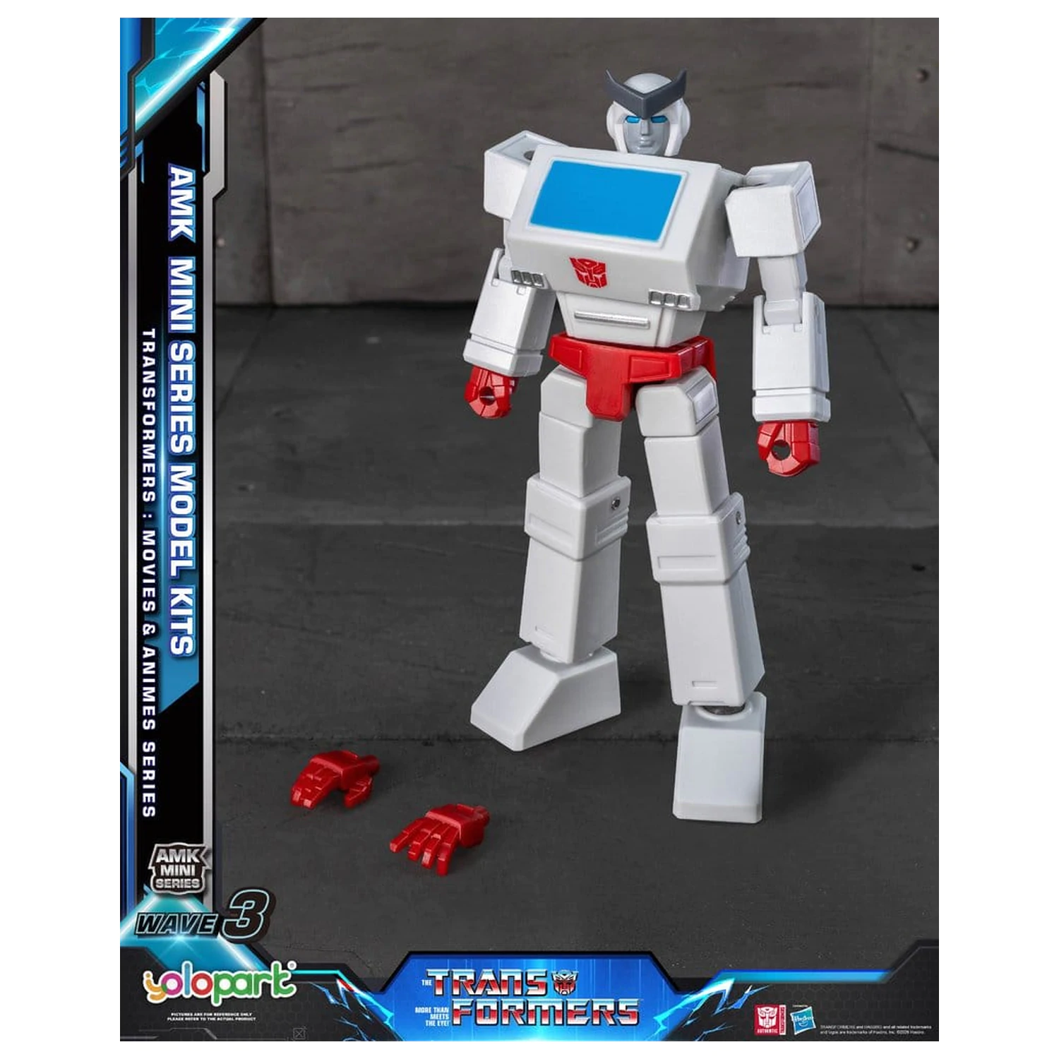 Transformers Generation One AMK Mini Series Wave 3 Ratchet G1 Műanyag modell készlet 11 cm     termékfotó