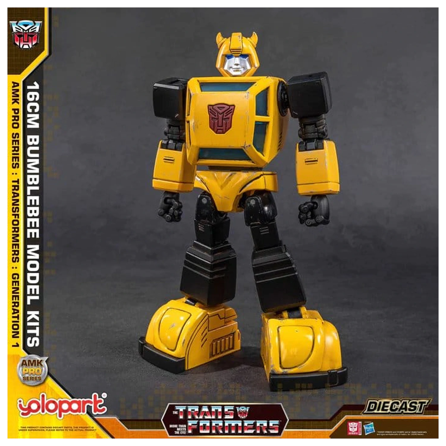 Transformers: Generation One AMK PRO Series Bumblebee Műanyag modell készlet 16 cm termékfotó