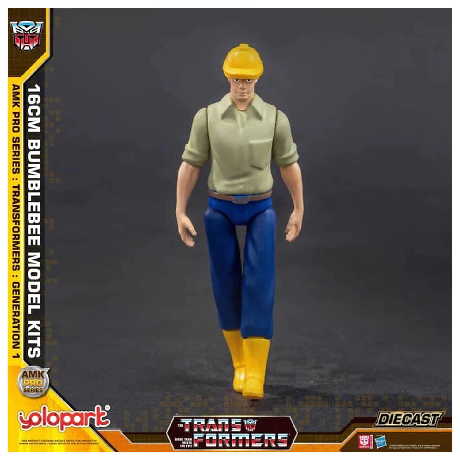 Transformers: Generation One AMK PRO Series Bumblebee Műanyag modell készlet 16 cm termékfotó