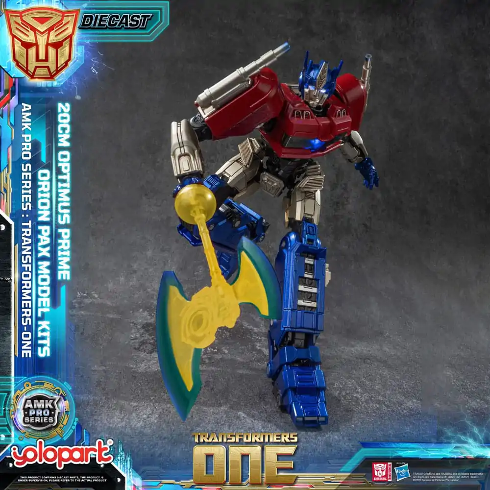 Transformers: Generation One AMK Pro Series Műanyag modell készlet Orion Pax/Optimus Prime Final Form 20 cm termékfotó